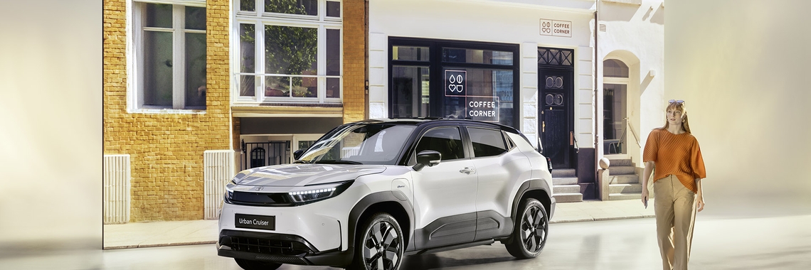 Nieuwe Toyota Urban Cruiser: compacte elektrische SUV