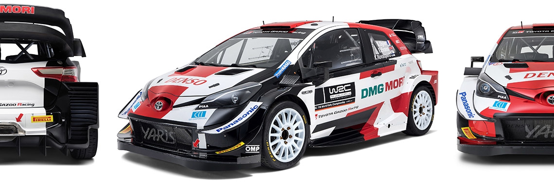 Nieuwe look Toyota Yaris WRC